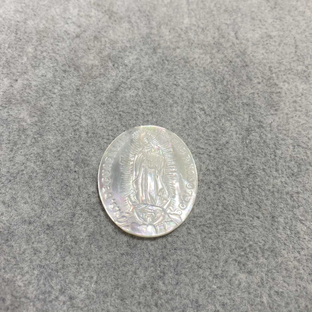 Naturaleza Madre de Pearl Guadalupe Shell Nsguadalupe Imagen Virgin Talling Pending Making Virgin Mary Icons Design Jewellry