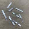 Forma de rectángulo de la madre de perlas forma del rectángulo del diseño delgado para incrustaciones para iconos de joyería concha blanca 