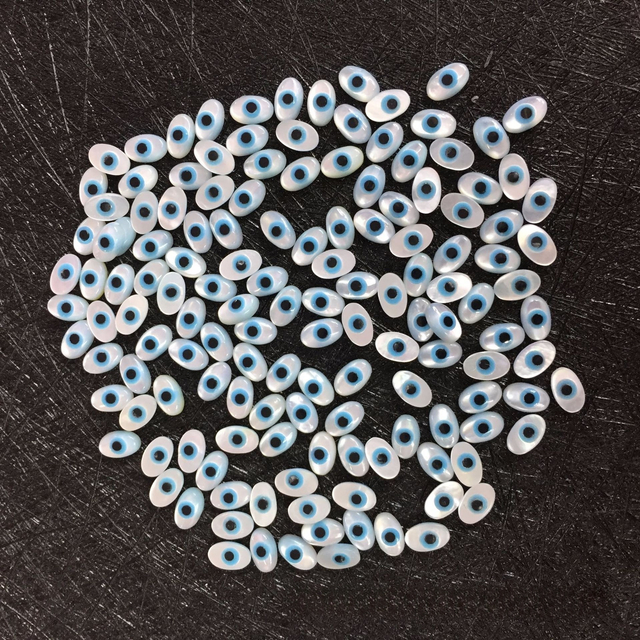 Madre natural de perla Evlieyes tamaño pequeño para aretes de pulsera haciendo diseño de joyas con forma de marquiz para cadena