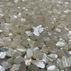 Diseño de nubes de madre de perlas Natural Corte de caparazón blanco Cosas bonitas para joyas utilizando un diseño de brazalete de cadena de tamaño pequeño