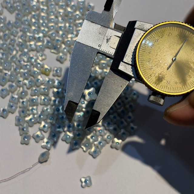 Madre de perla Ojos malvados de la perla Mop para el diseño de la cadena Joyas que fabrican ojos de flores de diseño para collar o pulsera