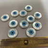 Madre de perla Redonda de Madre de Pearl Forma para colgante que hace el diseño del collar Gran tamaño ojos malvados Cabochon para anillos