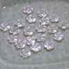 Pendiente de concha blanca con diseño de flor de nácar Natural para fabricación de joyería, piezas de bricolaje, anillos de cuentas pequeñas, forma tallada de concha 