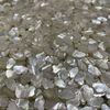 Diseño de nubes de madre de perlas Natural Corte de caparazón blanco Cosas bonitas para joyas utilizando un diseño de brazalete de cadena de tamaño pequeño