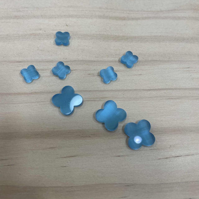 Cateyes Stone Forma de diseño de color plano Color Piedra