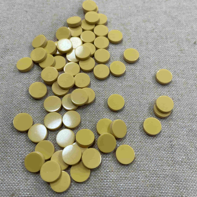 Material turquesa Diseño de tallado de disco Joyería de color que fabrican forma redonda para incrustaciones con piezas de anillos 