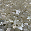 Diseño de nubes de madre de perlas Natural Corte de caparazón blanco Cosas bonitas para joyas utilizando un diseño de brazalete de cadena de tamaño pequeño