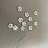 Diseño de corte de flor de nácar Natural, fabricación de pendientes de concha blanca, diseño de collar, repujadores, fabricación de joyas de cabujón 