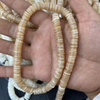 Diseño de collar redondo de nácar Natural, pulsera fina de espesor ligero, forma de disco, joyería de color blanco, fabricación DIY 