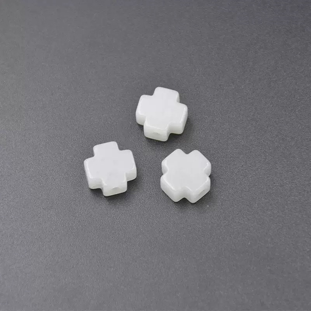 Joyas de frijoles de pulsera cruzada de corte de piedra que hacen rosa rosa agata onxy para cadena con piezas de collar 