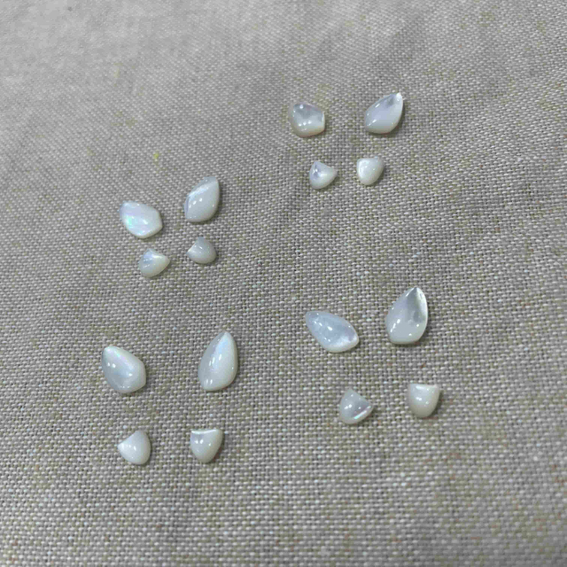 Diseño de mariposa de imagen de tallado de madre de perlas 