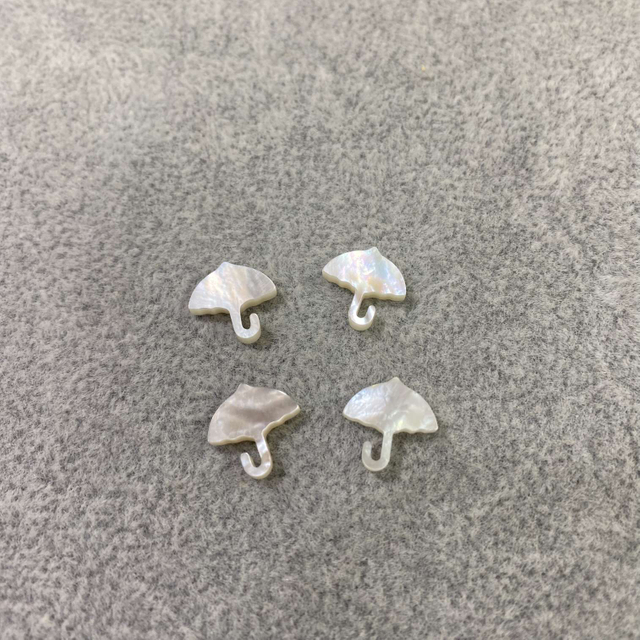 Mother of Pearl Talling Design Shell Beads Piezas de collar y pulsera utilizando para joyas de tamaño pequeño para la fabricación de diseño de cadena 