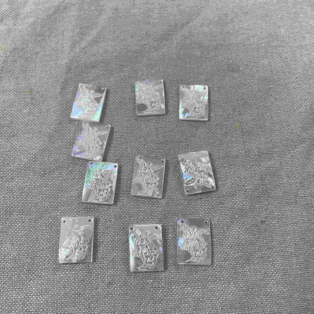 Imagen de relieve de la madre de perlas 