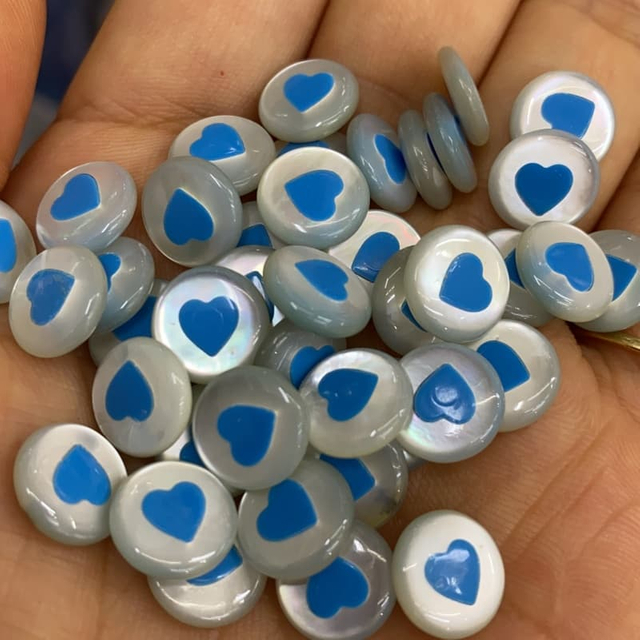 Diseño de la estrella de la estrella de la Madre Natural del Cabochon Redonde