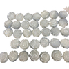 Pendientes de flor de rosa de madreperla Natural, flor blanca para colgante, cabujón, piezas de diseño de joyería, collar, tallado DIY 