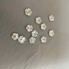 Diseño de corte de flor de nácar Natural, fabricación de pendientes de concha blanca, diseño de collar, repujadores, fabricación de joyas de cabujón 