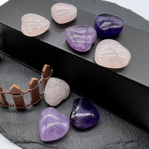 Diseño colgante con forma de corazón de nácar Natural, diseño de cabujón de cristal rosa de gran tamaño para hacer collares y joyas 