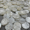 Natural Mother of Pearl Corte Corte colgante Corte Corte de San Benito Diseño de icono Joyería Hacer un estilo blanco