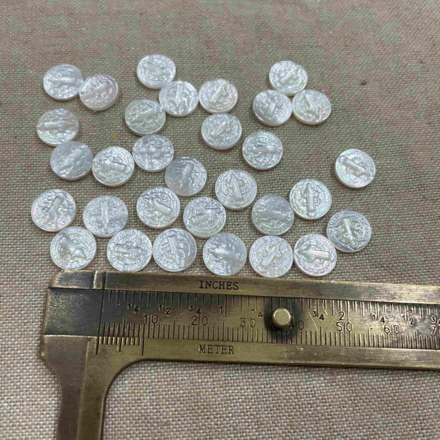 Imagen de en relieve de Madre Natural de Pearl Corte St.Benedict Jewellry Christian haciendo íconos de diseño de incrustaciones pequeñas cosas pequeñas