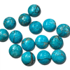 Anillos de piedra de cabujón de nácar Natural para mujer, incrustaciones, diseño de joyería, collar de frijoles de piedra coloridos, piezas de turquesa 