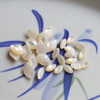 Cabujón de granos pequeños de nácar Natural para mujer, forma de marquesa de corte facial, diseño de pendientes con incrustaciones, fabricación de cosas bonitas