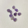 Corte en forma de gota de nácar Natural para diseño de pulsera, fabricación de piezas de collar de granos pequeños con diseño de bomba de cristal de amatista 
