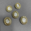 Colgante de Virgen Natural con diseño de María para mujer, joyería de moda, tallado en relieve de Guadalupe 