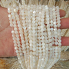 Collar de bolas de nácar Natural para mujer, diseño de cadena, forma redonda, pulsera de concha amarilla, diseño de moda DIY para mujer