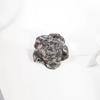 Pendientes de corte con forma de flor de nácar natural, diseño que hace incrustaciones de joyería, cristal de piedra para collar de mujer con frijoles pequeños 