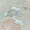 Corte con forma de botón de nácar Natural para hacer ropa, diseño de imagen de frijoles pequeños, joyería para mujer con diseño de animales 