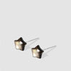 Corte en forma de estrella pequeña de nácar natural para diseño de pendientes, fabricación de incrustaciones de bricolaje, concha negra, piezas de joyería de frijoles pequeños, cabujón
