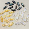 Cabujón pequeño de corte de diseño infinito de nácar Natural para joyería DIY frijoles usando piezas para hacer collares pulsera de mujer 