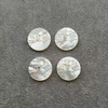 Corte de diseño de animal de nácar Natural para fabricación de colgantes de joyería, diseño de incrustaciones, frijoles pequeños de cielo para pulsera, concha amarilla 
