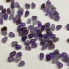 Corte en forma de gota de nácar Natural para diseño de pulsera, fabricación de piezas de collar de granos pequeños con diseño de bomba de cristal de amatista 
