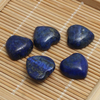 Cabujón pequeño tallado en forma de corazón de nácar Natural para anillos, joyería de diseño, collar de piedras coloridas, incrustaciones DIY