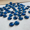 Cabujón redondo de nácar Natural para diseño de anillos, fabricación de concha de abulón, color azul, frijoles pequeños, diseño de incrustaciones de joyería para mujer
