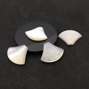 Cabujón de nácar Natural, diseño de corte, collar, fabricación de joyas, anillos, diseño, pendientes para mujer, cuentas blancas, piezas pequeñas 