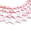 Diseño de collar con forma de trébol de nácar Natural para mujer, joyería de moda, pulsera de concha rosa, piezas de bricolaje, flor