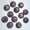 Anillos de piedra de cabujón de nácar Natural para mujer, incrustaciones, diseño de joyería, collar de frijoles de piedra coloridos, piezas de turquesa 