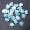 Corte en forma de hoja de nácar Natural para diseño de cadena, piedra amazónica, piedra azul, frijoles pequeños, joyería, fabricación de pendientes DIY 