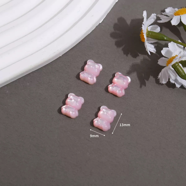 Natural Madre de perla rosa frijoles diseño animal cortando cosas bonitas diseño de gato para la fabricación de collares piezas pequeñas joyería de regalo de niña