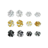 Corte en forma de flor de nácar Natural para hacer pulseras, diseño de trébol, joyería para mujer DIY con diseño de pendientes, fabricación de incrustaciones