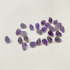 Corte en forma de gota de nácar Natural para diseño de pulsera, fabricación de piezas de collar de granos pequeños con diseño de bomba de cristal de amatista 