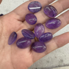 Cabujón ovalado de madreperla Natural para hacer anillos, collar de amatista para mujer, diseño de incrustaciones, diseño de moda de gran tamaño DIY