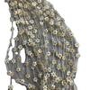 Corte de flor pequeña de nácar Natural para hacer collares, frijoles, concha amarilla de doble cara, piezas de pulsera para mujer y niña 