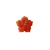 Diseño de collar de corte de flor de concha de color naranja de nácar Natural, fabricación de piezas de cuentas de joyería para mujer, diseño de pulsera
