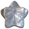 Diseño de forma de estrella de nácar Natural tallado para fabricación de collares de joyería cabujón joyería de mujer anillos de diseño de moda