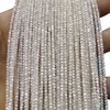 Collar de bola redonda de perla Natural para mujer, diseño de concha de fregona blanca, diseño de cadena, fabricación de pulseras, cuentas DIY 