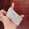 Pulsera de nácar Natural, cuentas pequeñas de concha blanca, joyería hecha a mano, diseño DIY para mujer, collar, concha de diseño de moda