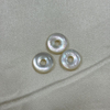 Cabujón circular redondo de corte en forma de disco de nácar Natural para fabricación de colgantes de joyería diseño de cadena piezas DIY de moda 